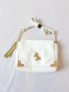 ThinkGeek 2014 Discontinued Rare Magical Unicorn Crossbody Bag Purse White New